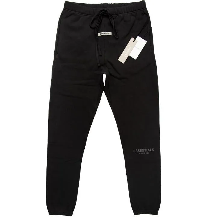 Essentials Black Sweatpants Essentials Black Sweatpants