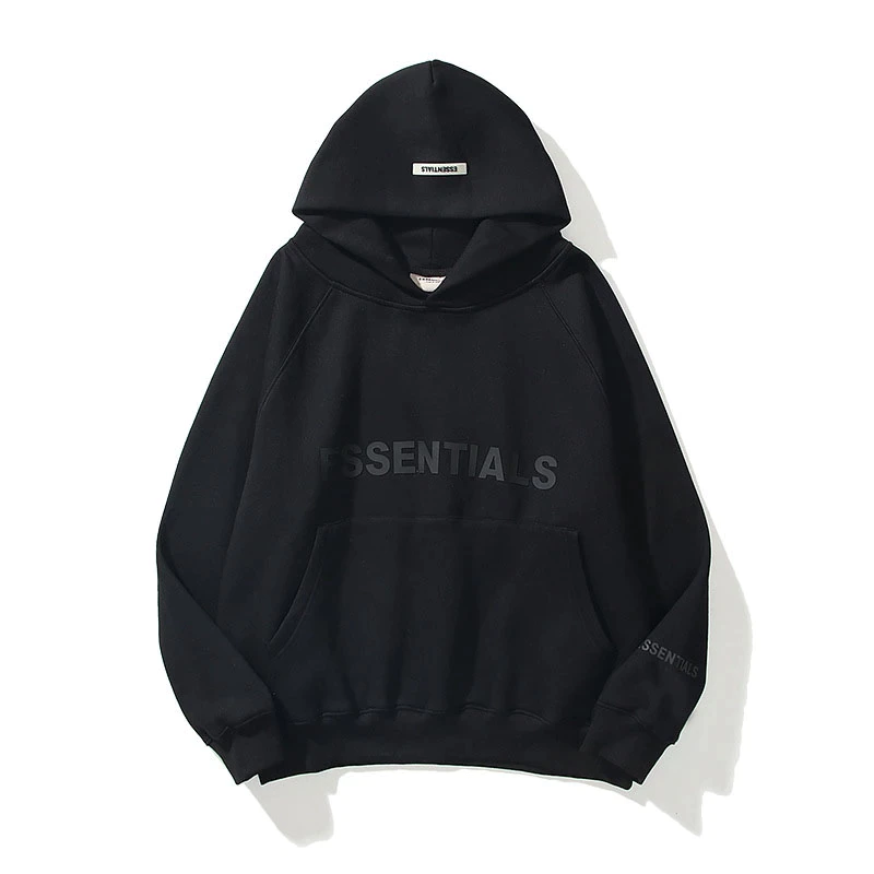 Black Essentials Hoodie Black Essentials Hoodie