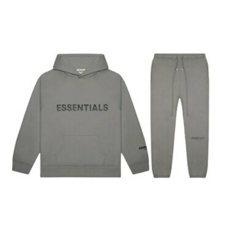 Essential Fear Of God Gray Tracksuit Essential Fear Of God Gray Tracksuit