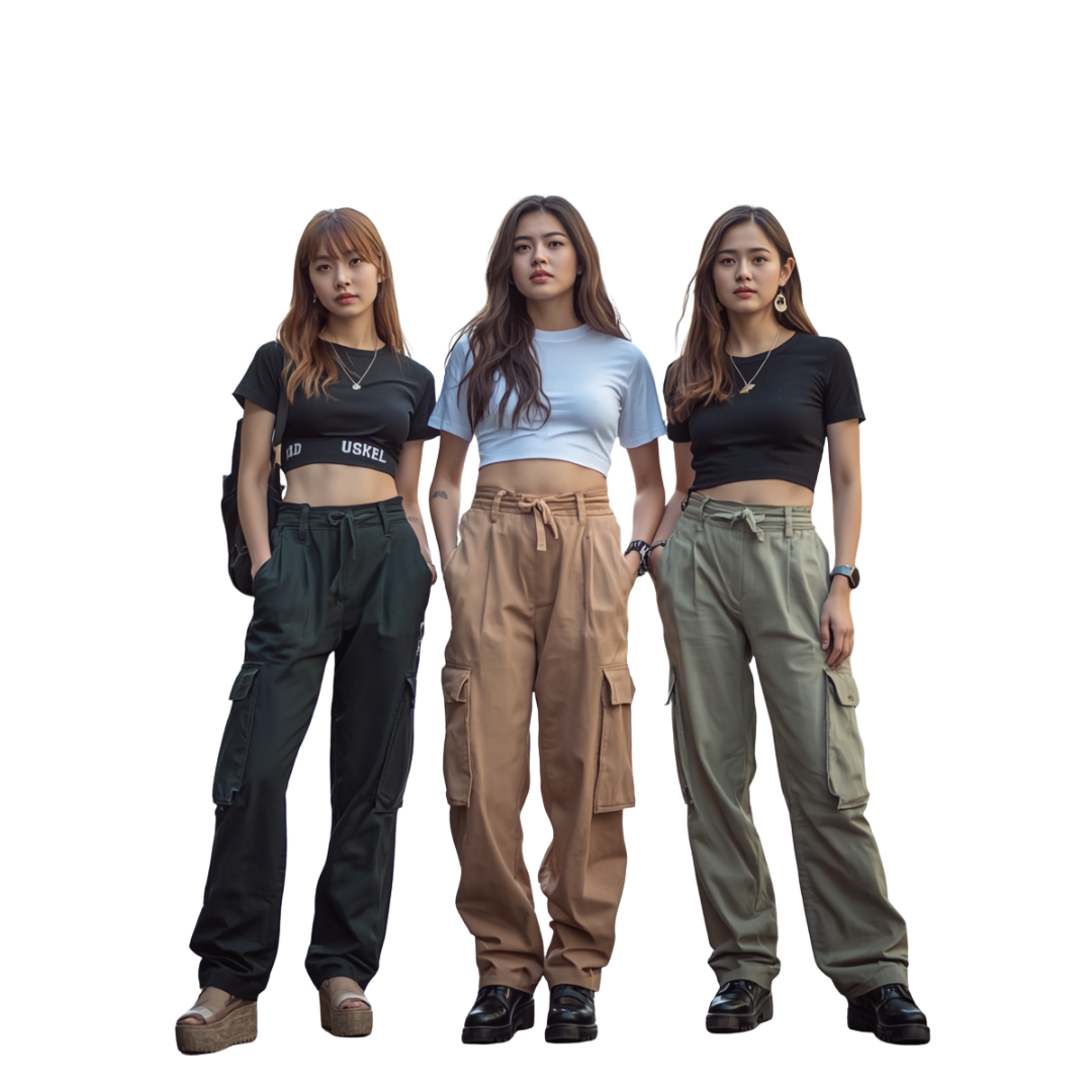Women Baggy Cargo Pants Women Baggy Cargo Pants